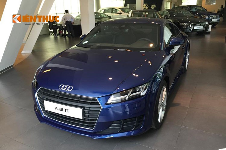  Chiếc Audi TT Coupe 2015 lần đầu tiên ra mắt tại Vietnam Motor Show 2014 và đã nhận được những phản hồi tích cực.